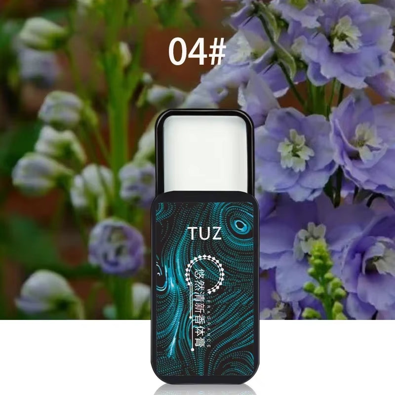 Rose Fragrances Women Solid Perfume Mild Natural Long Lasting Aroma Deodorants Fragrance Portable Body Antiperspirant for Man