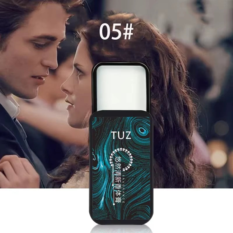 Rose Fragrances Women Solid Perfume Mild Natural Long Lasting Aroma Deodorants Fragrance Portable Body Antiperspirant for Man