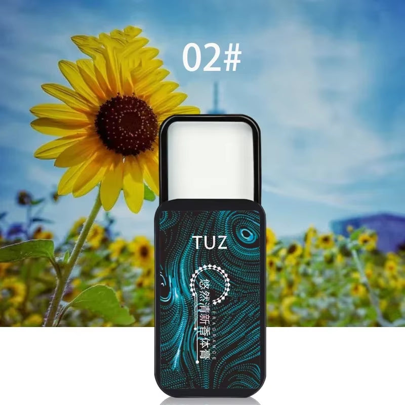 Rose Fragrances Women Solid Perfume Mild Natural Long Lasting Aroma Deodorants Fragrance Portable Body Antiperspirant for Man