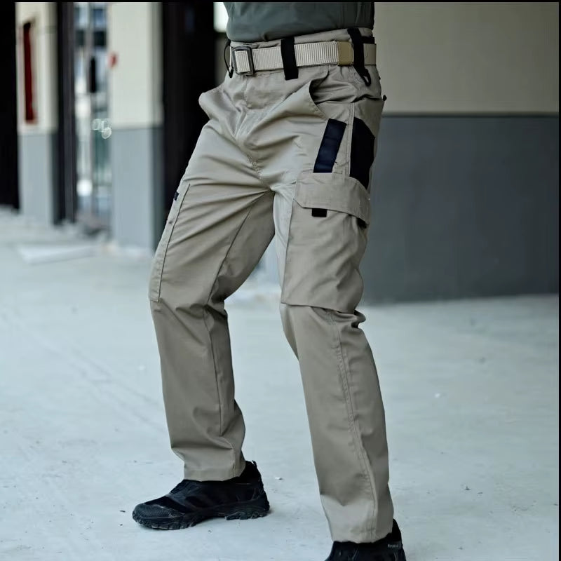 タクティカル ワークパンツ メンズ｜防水・多機能ポケット｜アウトドア・ハイキング・春秋用カーゴパンツ